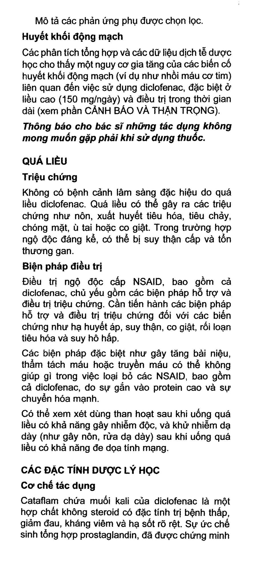 Cataflam 25mg giảm đau, kháng viêm xương khớp (1 vỉ x 10 viên) - 11